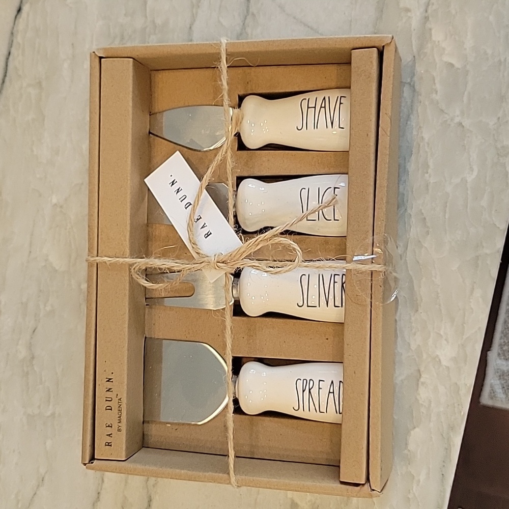 Rae Dunn Cheese Knife Set